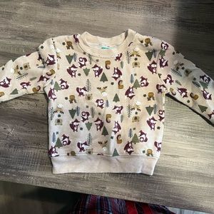 Woodland Friends Sweater Size 6-9 Months